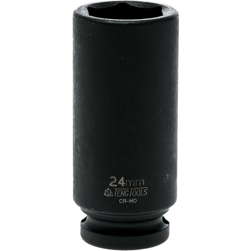 Teng 1/2in Dr. Deep Impact Socket 24mm DIN