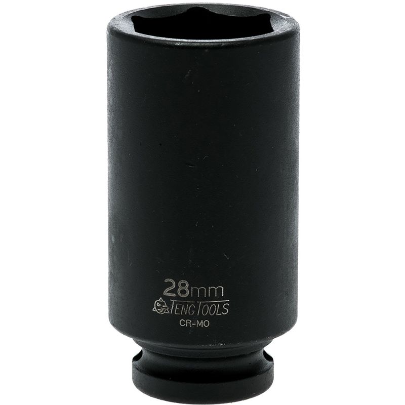 Teng 1/2in Dr. Deep Impact Socket 28mm DIN