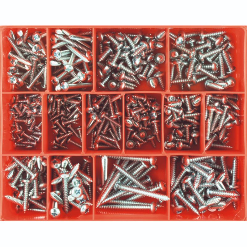 Champion 415pc Self Tapping Screw Assortment-Pan HD Phillips