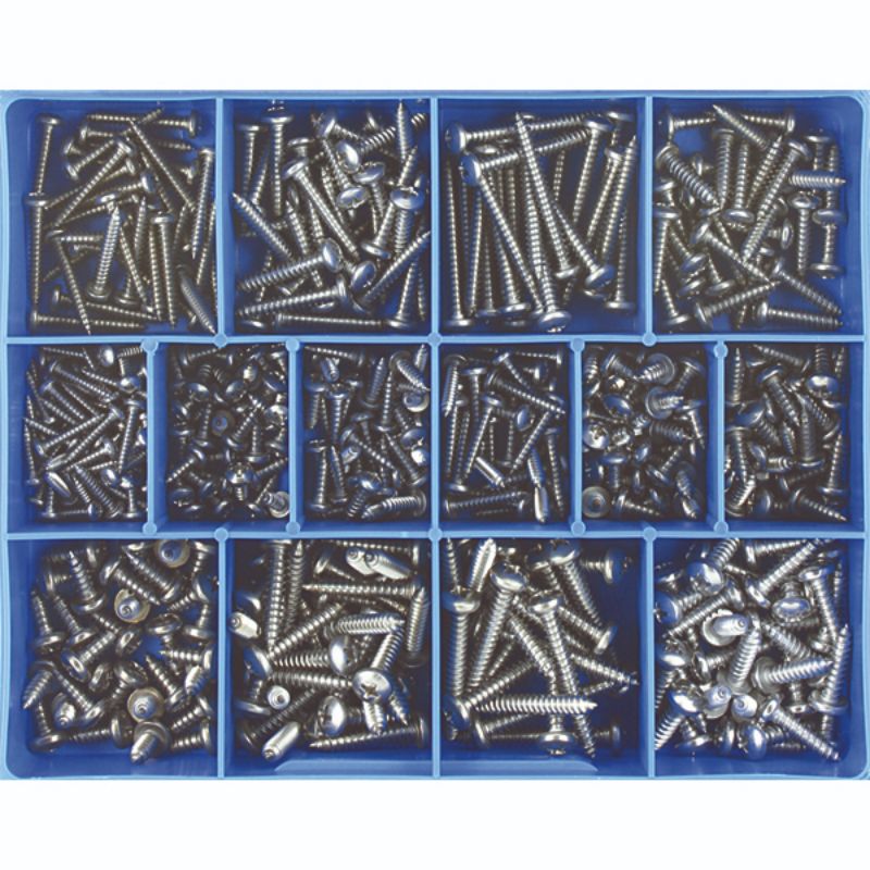 Champion 415pc Stainless Self Tapping Screw Assortment
