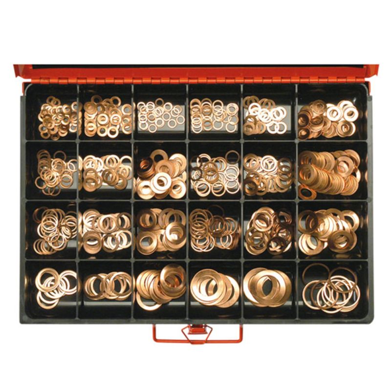 Champion Master Kit 565pc Fuel Inject Copper Washer Asst