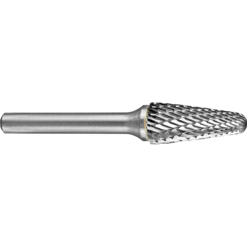 Holemaker Carbide Burr 3/8x1-1/16inx1/4in Tapered Radius DC