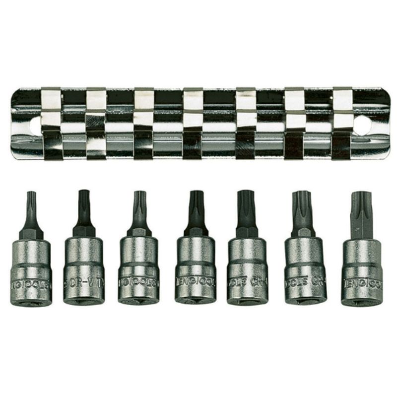Teng 7pc 1/4in Dr. TX Bit Socket Set 10-40