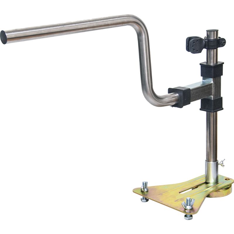 Stronghand Fully Articulated Hand Rest: Adjustable wrist rest with magnetic base for stability, enhances comfort and precision in welding.