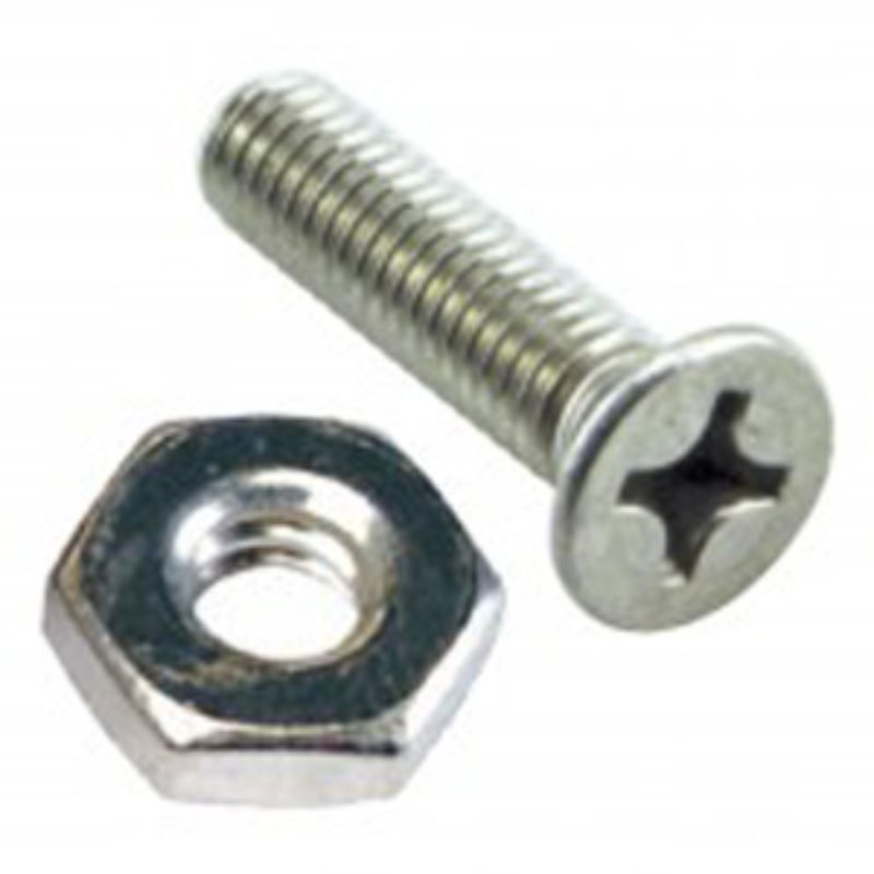 Champion M5 x 25mm Machine Screw -Csk -Ph -316/A4 -25pk