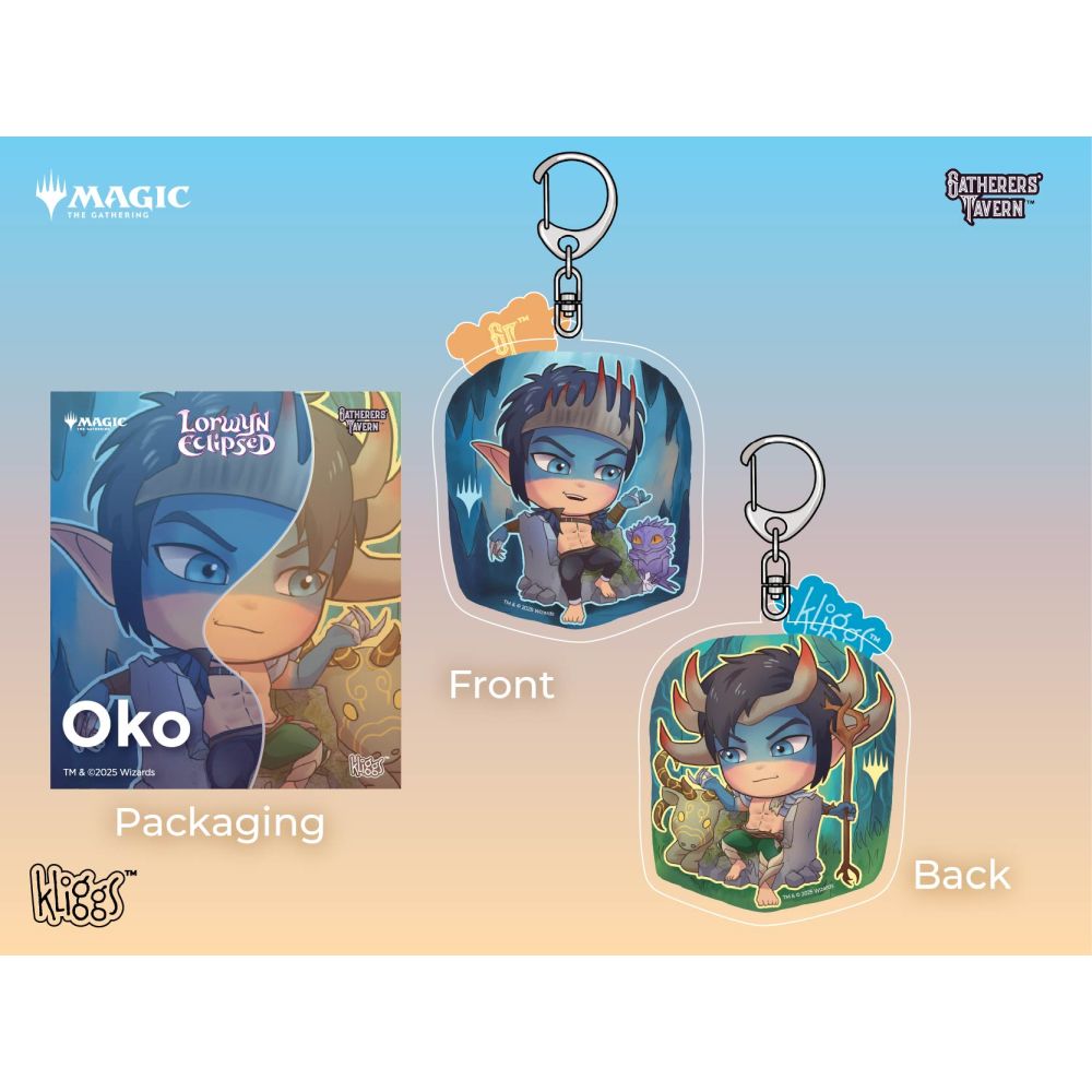 Gatherers Tavern - Keychain - Lorwyn Eclipsed - Oko - Collectible Figure