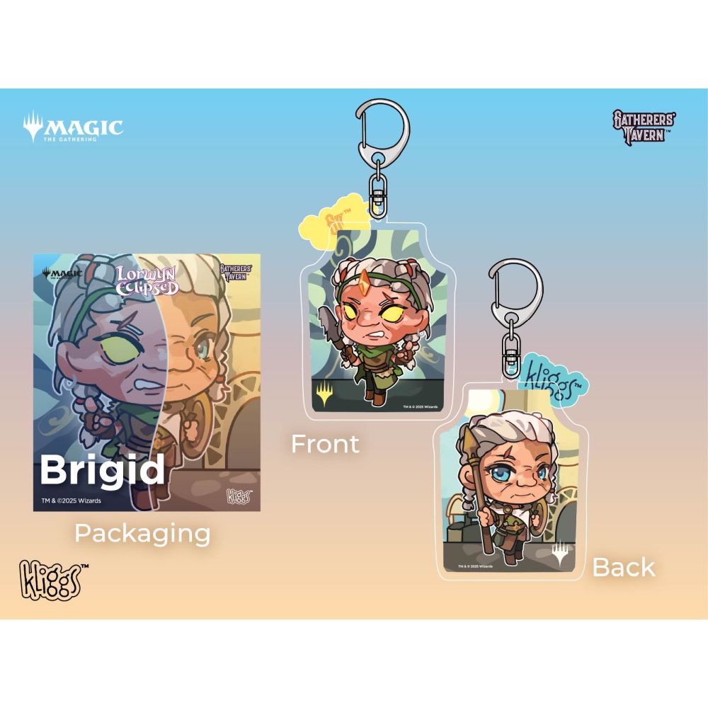 Gatherers Tavern - Keychain - Lorwyn Eclipsed - Brigid - Collectible Figure