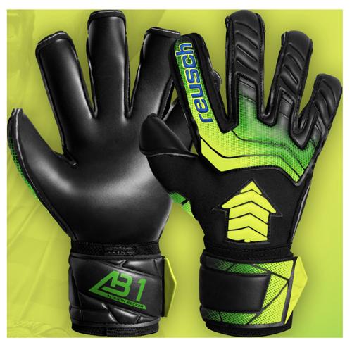 Goalkeeper Gloves Reusch Attrakt AB1 Duo Size 9