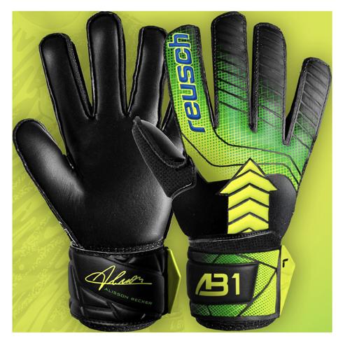 Junior Goalkeeper Gloves Reusch Attrakt AB1 Solid Size 7