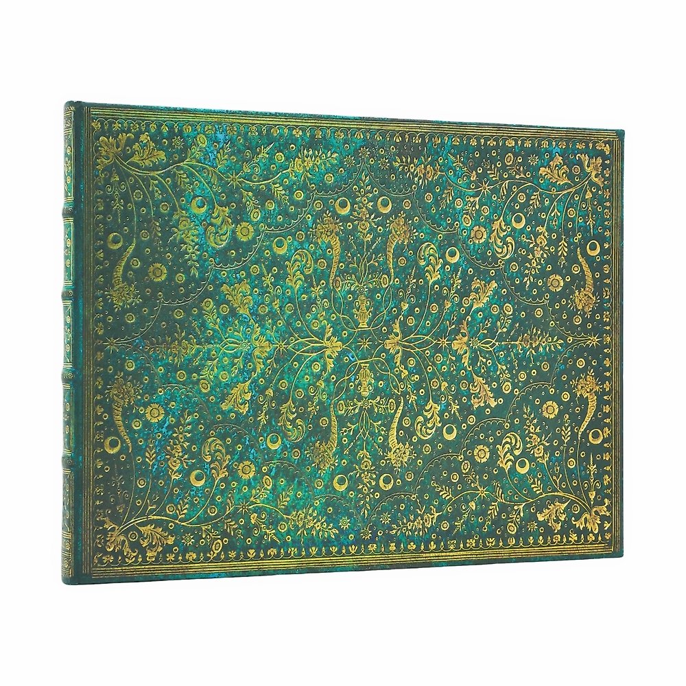 Emerald Flower (Nature s Grace) Guest Book Lined Hardcover Journal