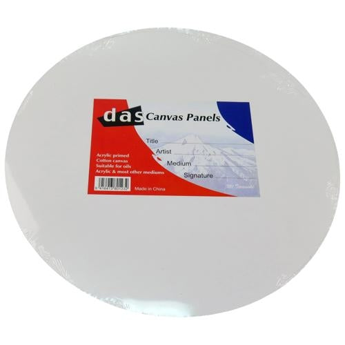 DAS Round Canvas Panel 10 inch