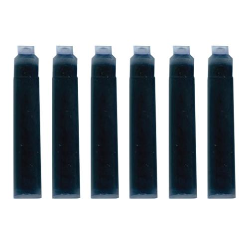 SHEAFFER SKRIP FOUNTAIN PEN UNIVERSAL INK CARTRIDGE - BLACK VFM (6 PER CARD)