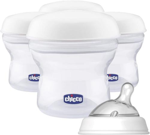 CHICCO BOTTLE: NATURALFEELING MILK CONTAINER 4PK