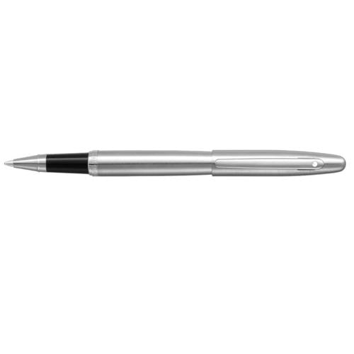 SHEAFFER VFM BRUSHED CHROME/ CHROME TRIM MEDIUM FOUNTAIN PEN