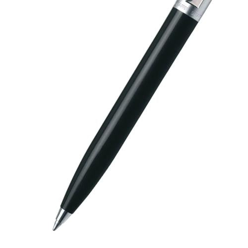 SHEAFFER SELECT ITEM 338 SENTINEL MATT BLACK/CHROME CAP/TRIM BALLPOINT PEN