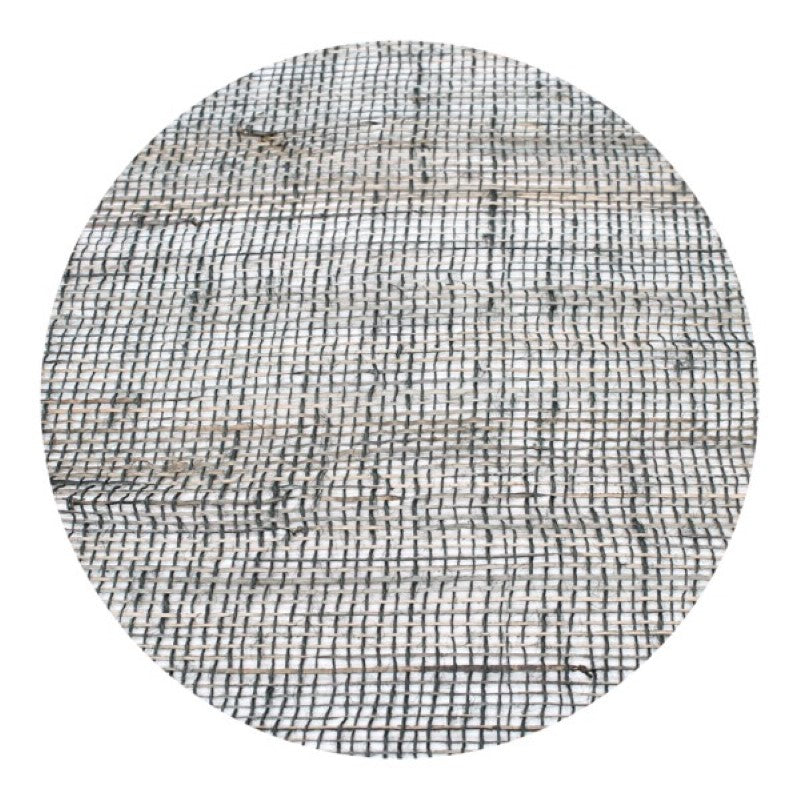 Burlap Mat Black Pack of 10, 48 x 60cm, stylish, versatile, eco-friendly mats for events, decor, and crafts.