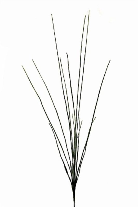 Set of 12 olive artificial onion grass blades, 88cm tall, perfect for low-maintenance home decor and floral arrangements.