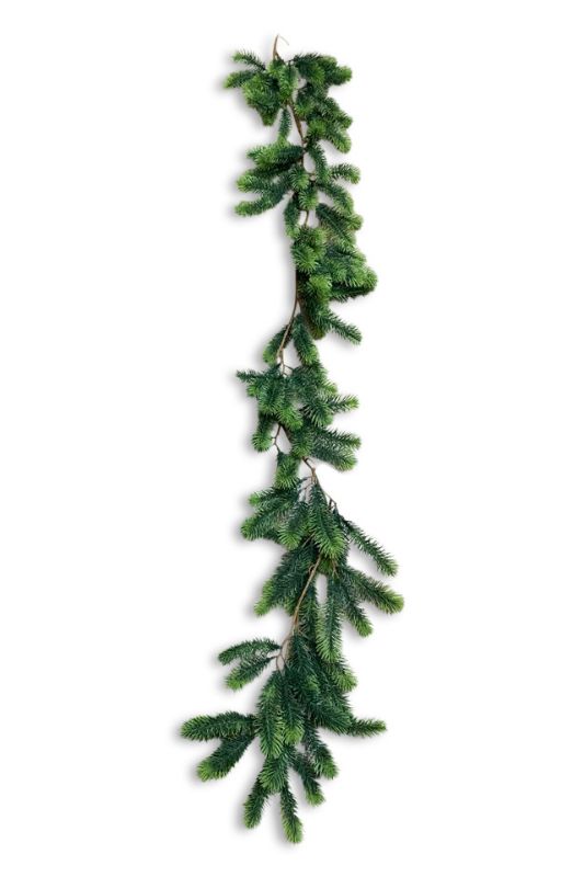 Artificial Spruce Pine Garland 2-Tone - Mid Green