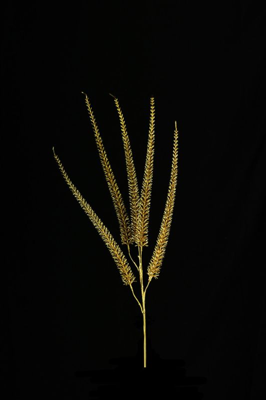 Artificial Giant Veronica - Gold - Set of 4