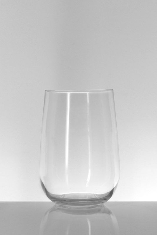Glass - Curve Taper Vase - Clear - Set of 12