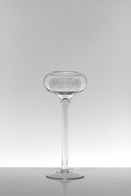 Glass - M Stem T-Light Holder - Clear - Set of 24