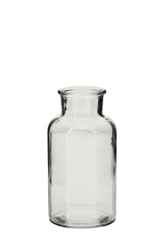 Glass - Glass Bottle Squat - Clear - Set of 48