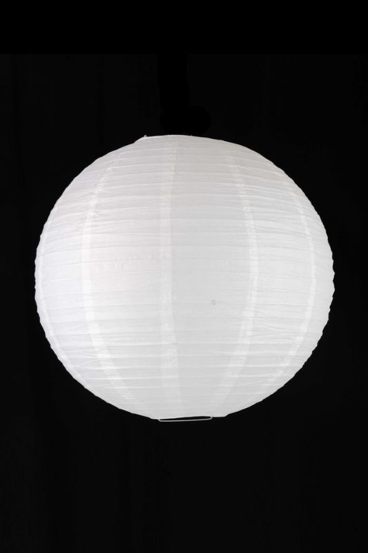 Paper Lantern White Size 60cmD
- White - Set of 10