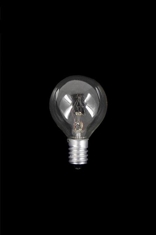 Clear 7w E14 festoon bulbs set of 25, ideal for L8830 & L8833 fixtures, providing warm glow for indoor/outdoor spaces.