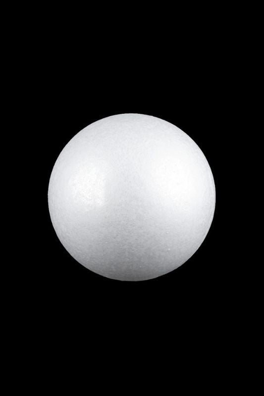 Polystyrene Foam Ball - White - Set of 3