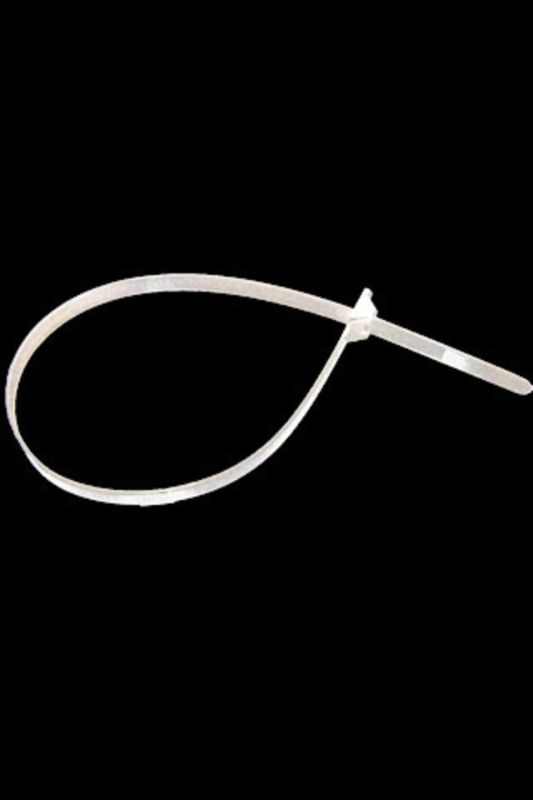 Clear cable ties in a pack of 1000, measuring 1.9mm x 150mm, designed for organizing and securing various items efficiently.