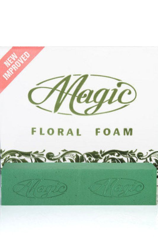 Florist - 'Magic' Florafoam 20 Twin/Carton - Mid Green