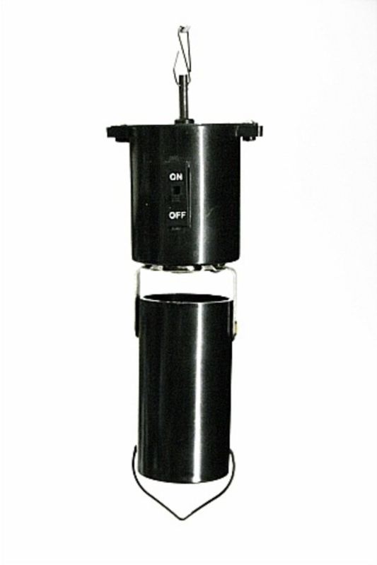 Mirror Ball Battery Motor (D-Cell) - Black
