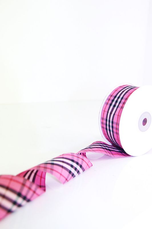 Ribbon - Tartan Ribbon #2 - 38mm - Fiesta