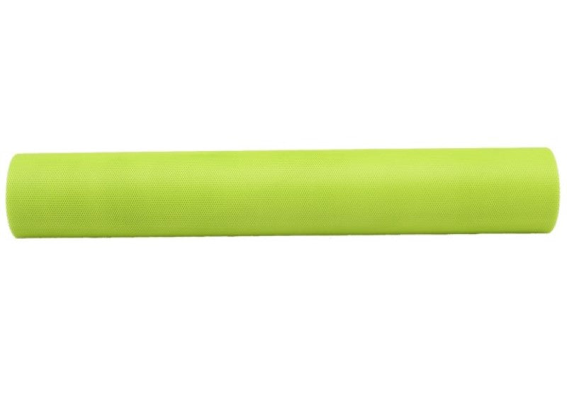 Avocado Tulle Roll, 50cm x 20m, perfect for DIY projects, wedding decor, and crafting elegant accessories.