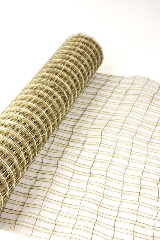 Decorative Wrap - Eco Sprout Mesh - Natural