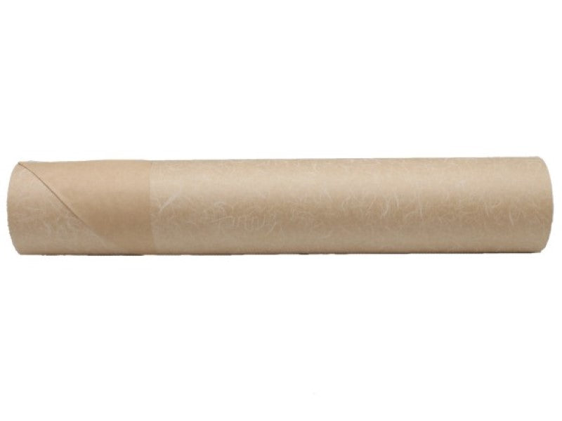Kraft Paper Roll Double Sided Brown Kraft and White Squiggles 90gsm