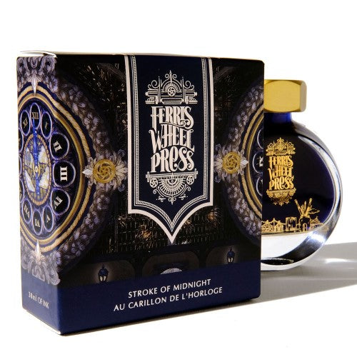 Ferris Wheel Press Fountain Pen Ink Stroke of Midnight 38ml