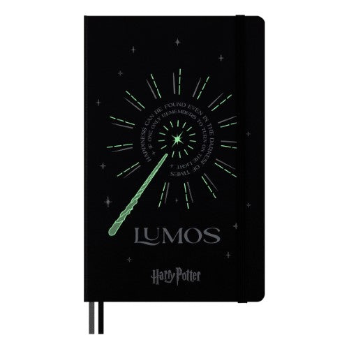Moleskine LE Harry Potter Themed Bundle - Lumos notebook, Kaweco Rollerball Pen