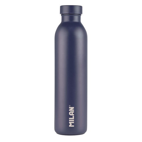Milan Stainless Steel Isothermal Bottle 590ml 1918 Series Navy Blue