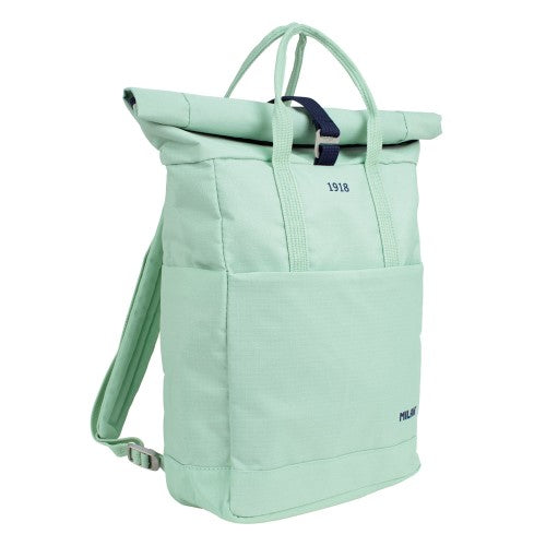 Milan Urban Backpack Top Roll Closure 10L 1918 Series Green