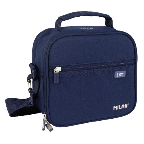 Milan Food Bag Isothermal 3.5L with 3 Containers 1918 Series Navy Blue