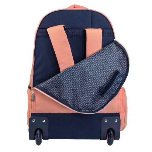 Milan Wheeled Backpack 6 Zip 25L 1918 Series Pink