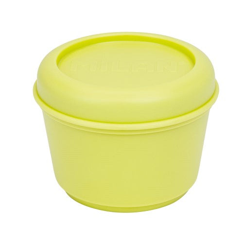 Milan Food Container Round 250ml Sunset Series Yellow