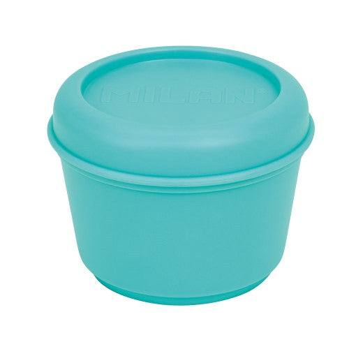 Milan Food Container Round 250ml Sunset Series Turquoise