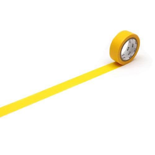 MT Washi Tape 15mm x 7m Yellow