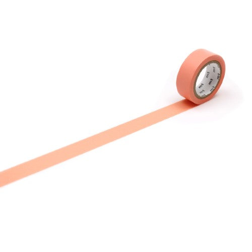MT Washi Tape 15mm x 7m Salmon Pink