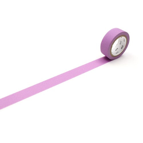 MT Washi Tape 15mm x 7m Matte Purple