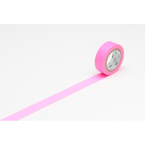 MT Washi Tape 15mm x 7m Shocking Pink