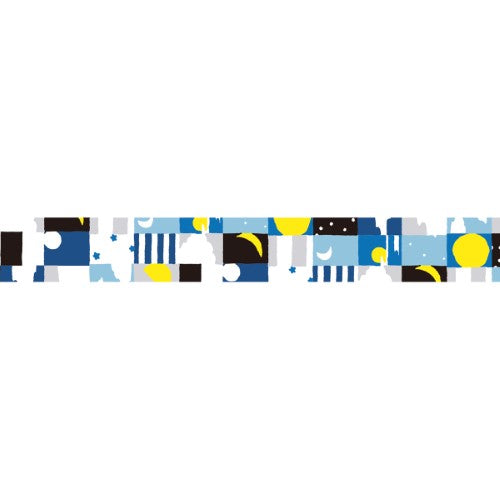 MT Washi Tape 15mm x 7m Sou-Sou Moon and Stars