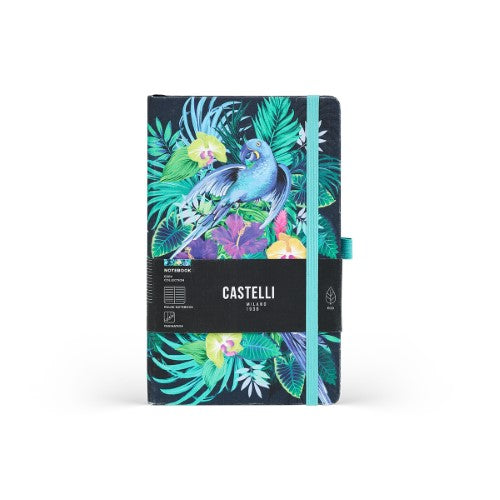 Castelli Notebook Eden Pkt Ruled Jungle